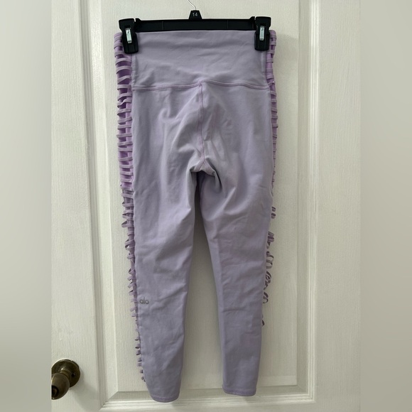 ALO Yoga High Waist Prism Capri Purple Leggings (Size S) - Picture 3 of 8